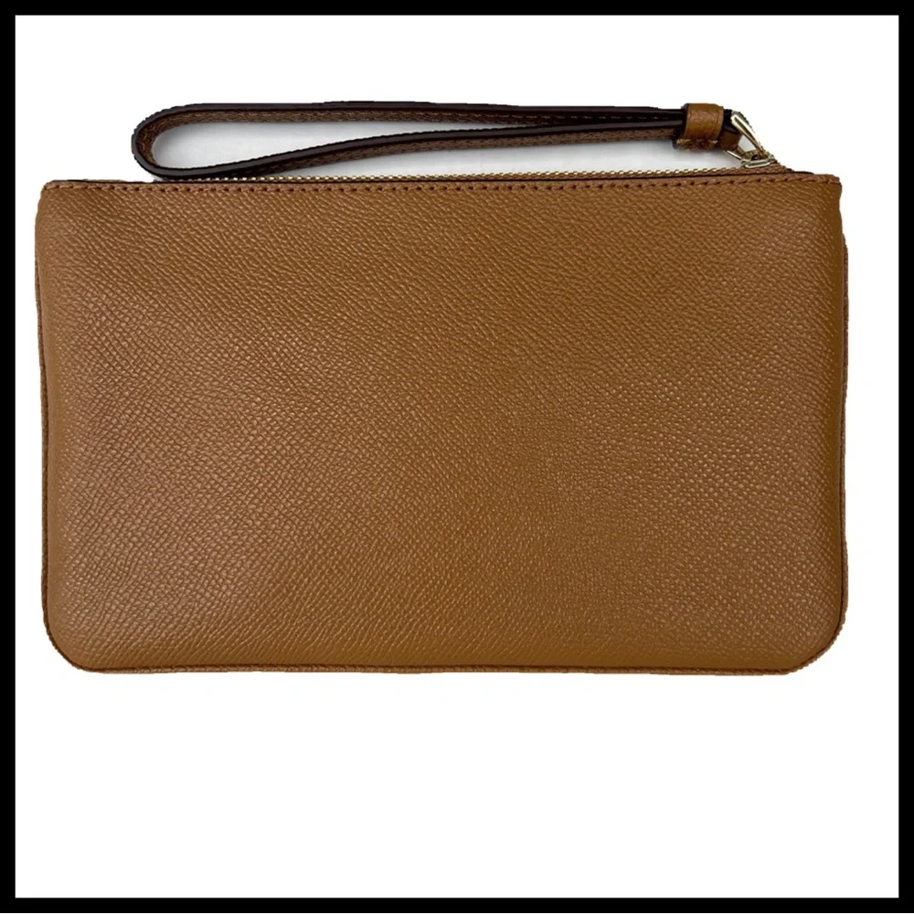 Coach crossgrain leather